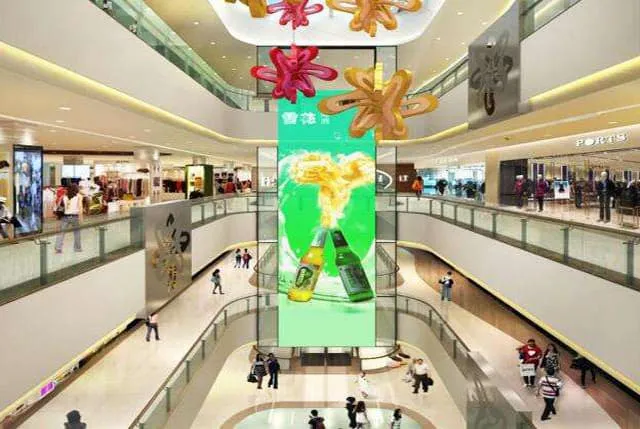 schermi led per centri commerciali