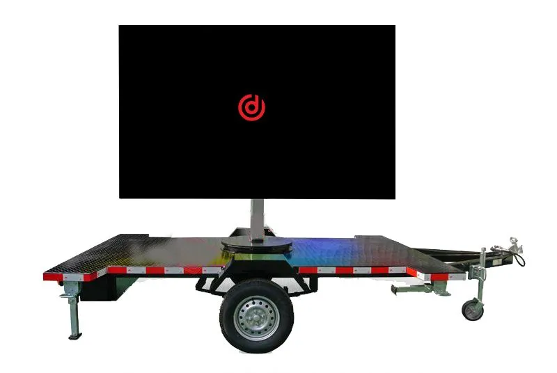 schermo led per rimorchio