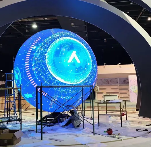 Display a sfera LED