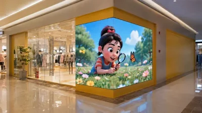 Negozi di lusso e flagship store di marchi prestigiosi