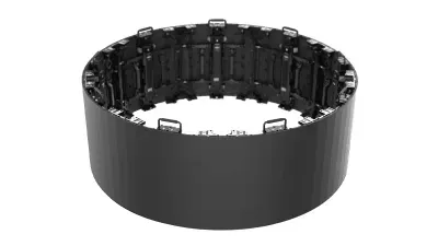 Flex Series fully flexible LED
              panel curved installation