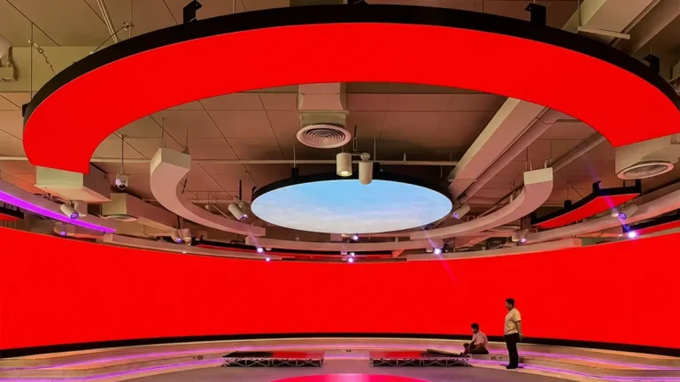 Suspended Circular LED Display