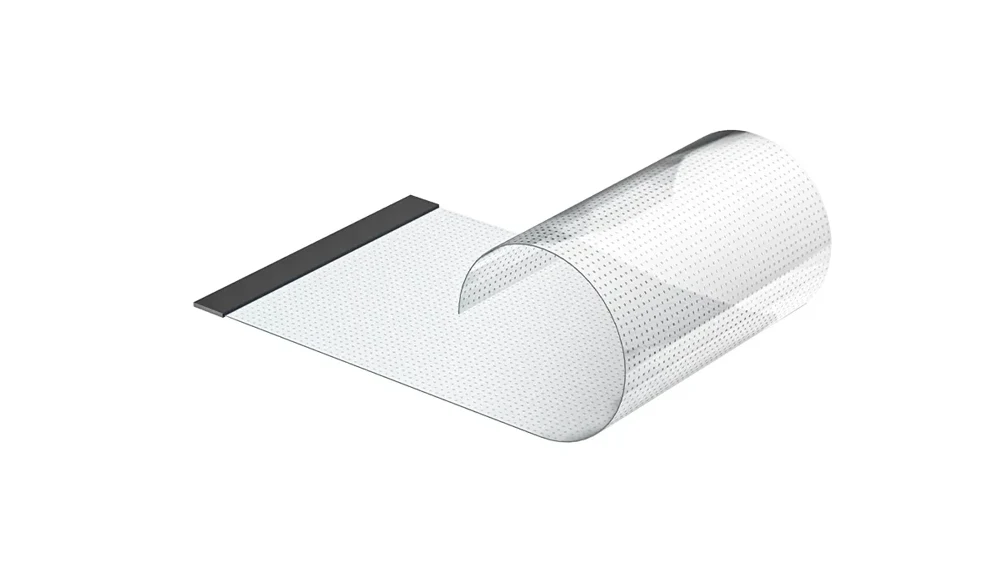 Transparent LED Film product rendering
